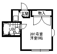 プラザ･ドゥ・シュメールA・B201