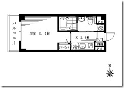 （仮称）豊玉中マンションＡ１タイプ（中部屋207・210・307）（いい生活）