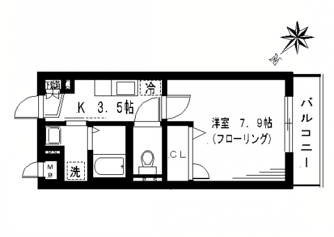 ベレオ東長崎204号室（いい生活）