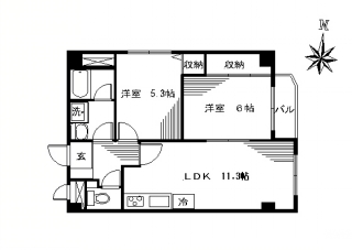 アルボォル上十条401号室（いい生活）