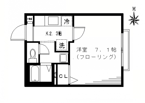 グランシャリオ102号室(いい生活)