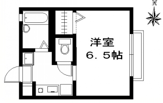 202間取図(白黒)