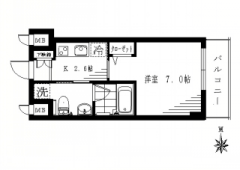 （仮称）豊玉中マンションB１タイプ（中部屋103・203・）（いい生活）